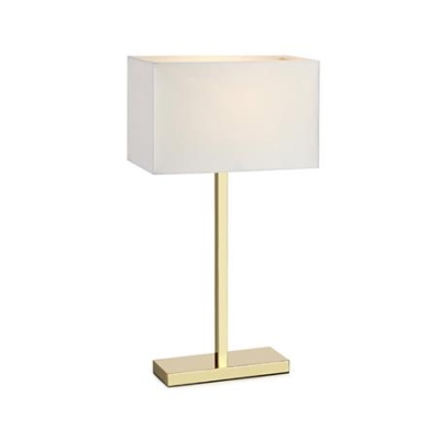 SAVOY lampa stołowa USB 106306 Brass/White Markslojd
